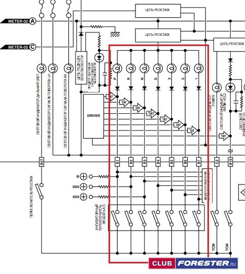 Шакман панель приборов схема подключения