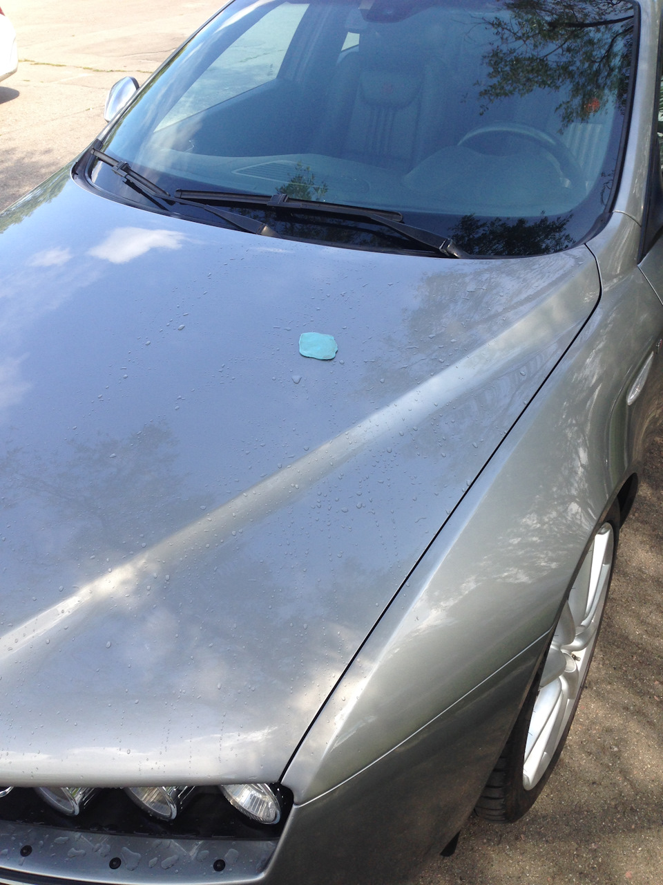 Очистка кузова глиной — Alfa Romeo 159, 2,2 л, 2008 года | своими ...