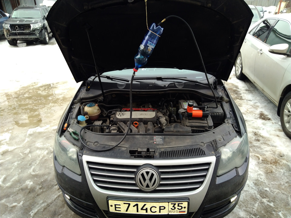 #38 ТО 160.000 — Volkswagen Passat B6, 2 л, 2007 года | плановое ТО ...