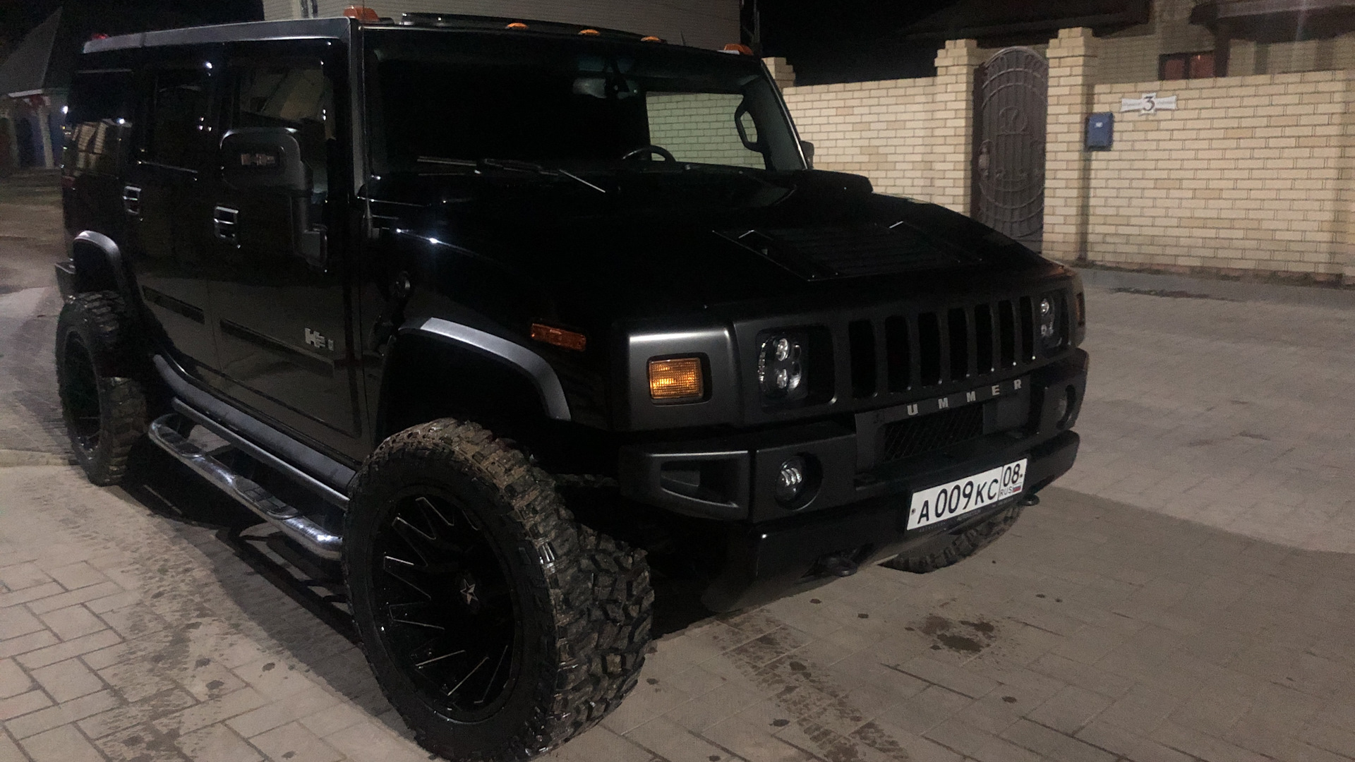 Hummer H2 6.2 бензиновый 2007 | BLACK MAMBA на DRIVE2