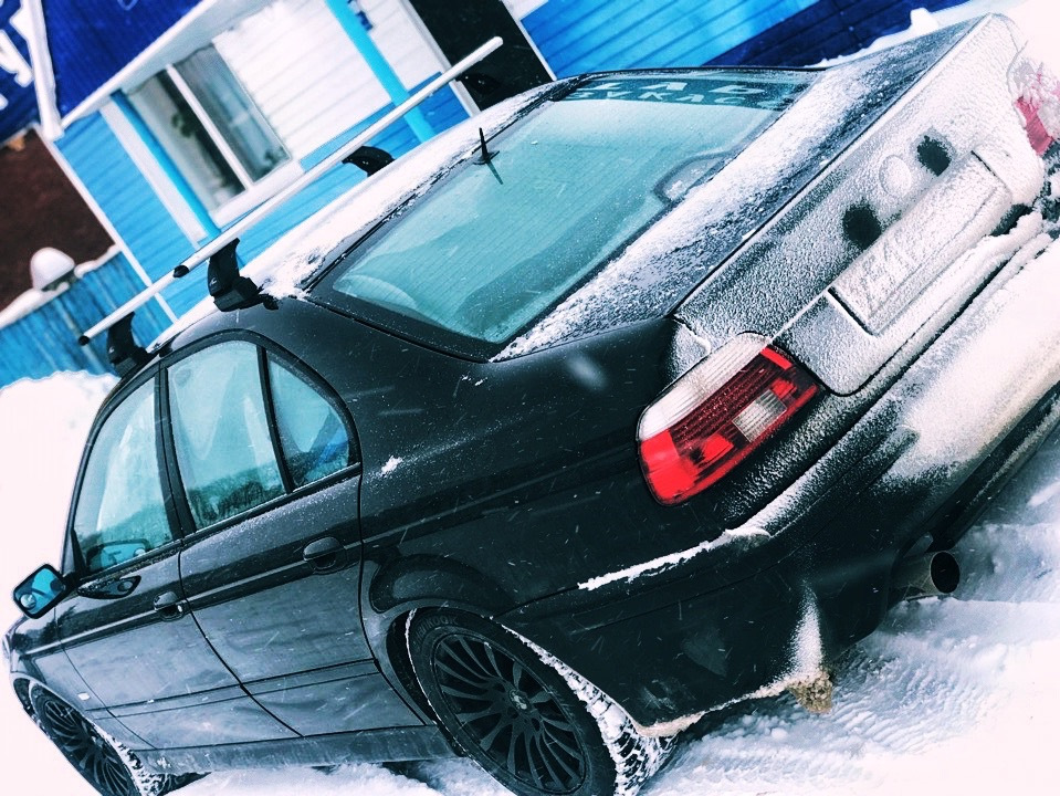 Bmw e46 рейлинги поставить