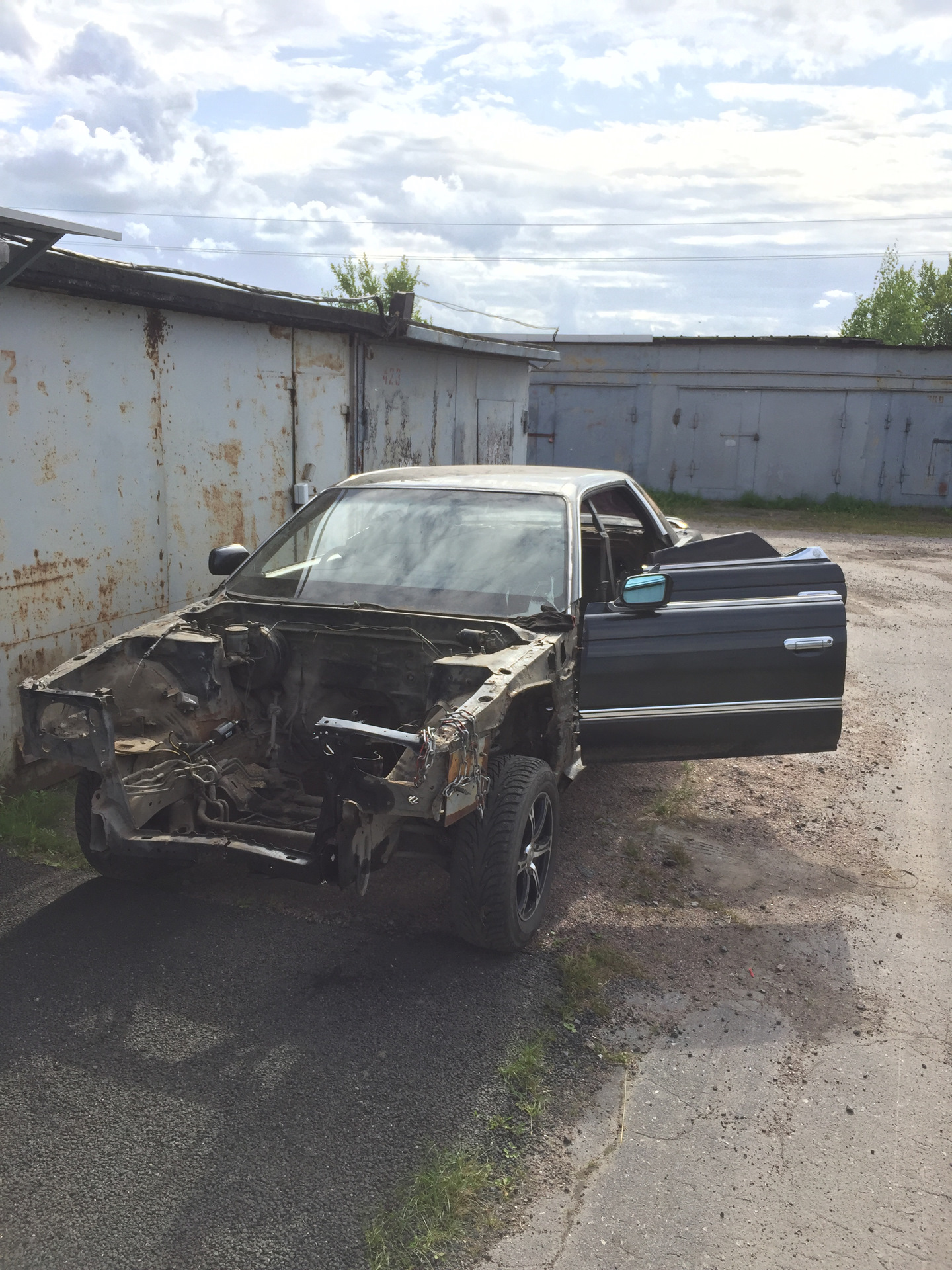 Путь к мечте:новое видео о том как я пытался вытянуть кузов — Nissan ...