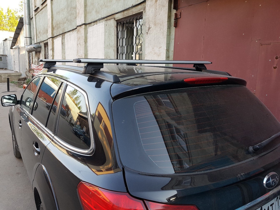 Куплю поперечины на рейлинги ! — Subaru Outback (BR), 2,5 л, 2011 года ...