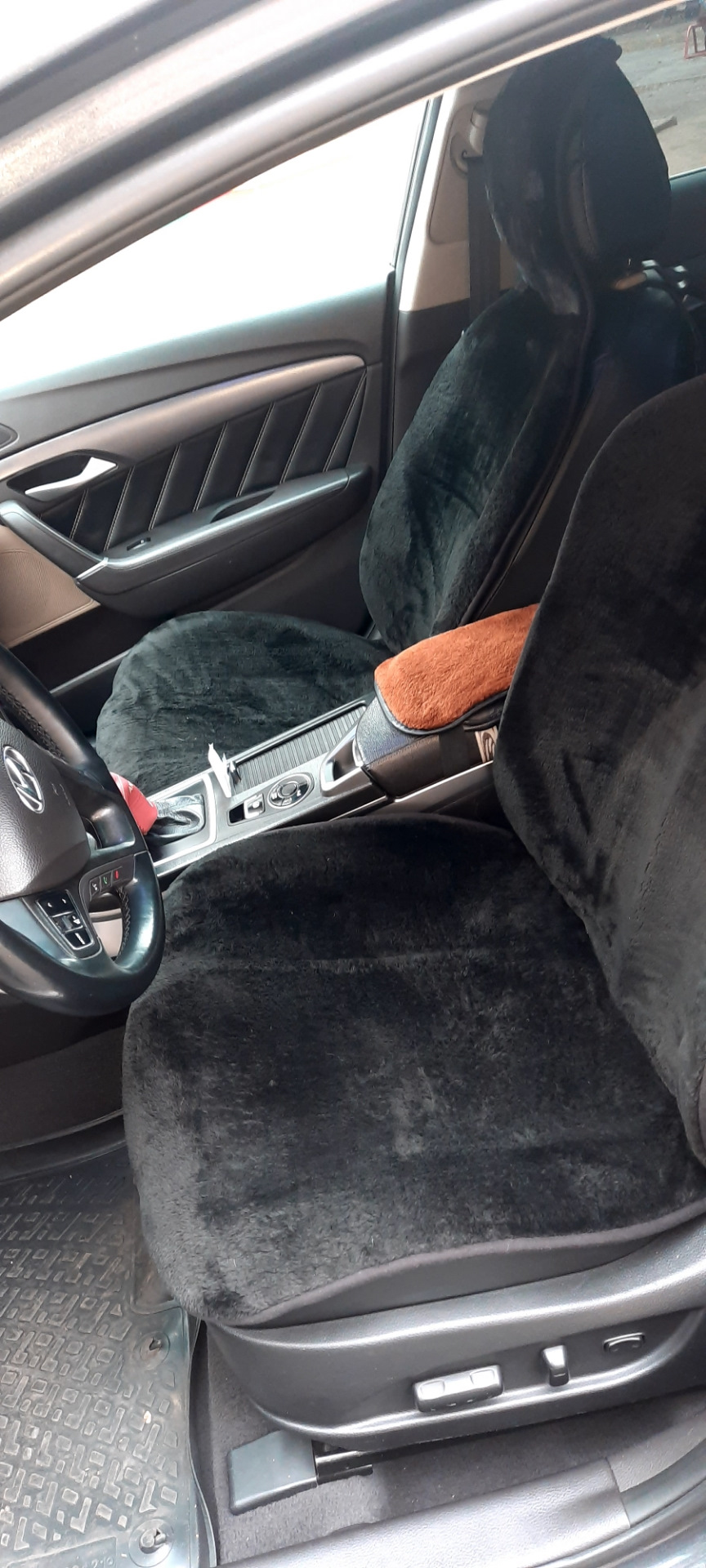 Утепляемся (прибавляем отопление) 😁 — Hyundai i40, 2 л, 2014 года ...