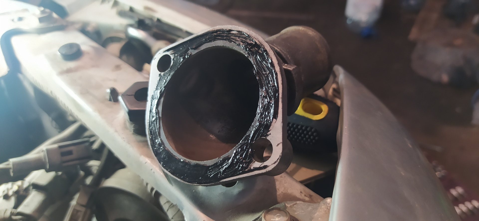 Замена термостата — Mazda 626 IV (GE), 2 л, 1994 года | поломка | DRIVE2