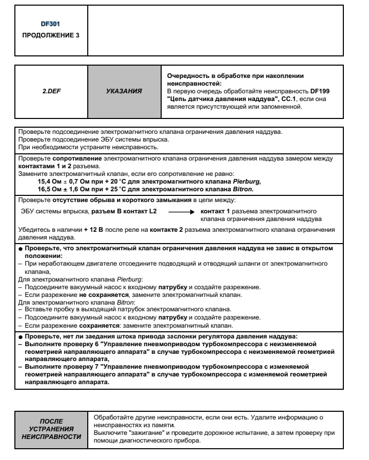 Ошибка 301