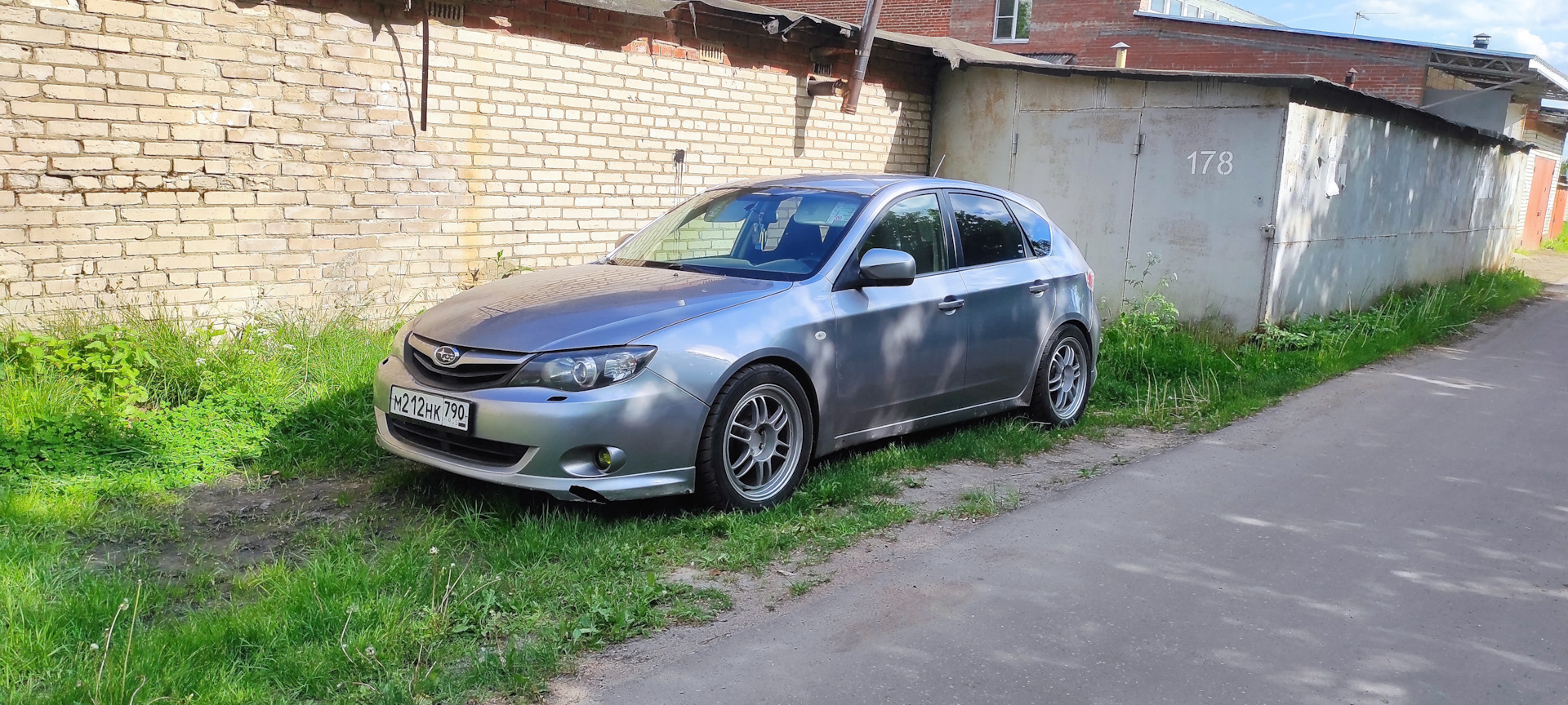 Занижение subaru impreza gh