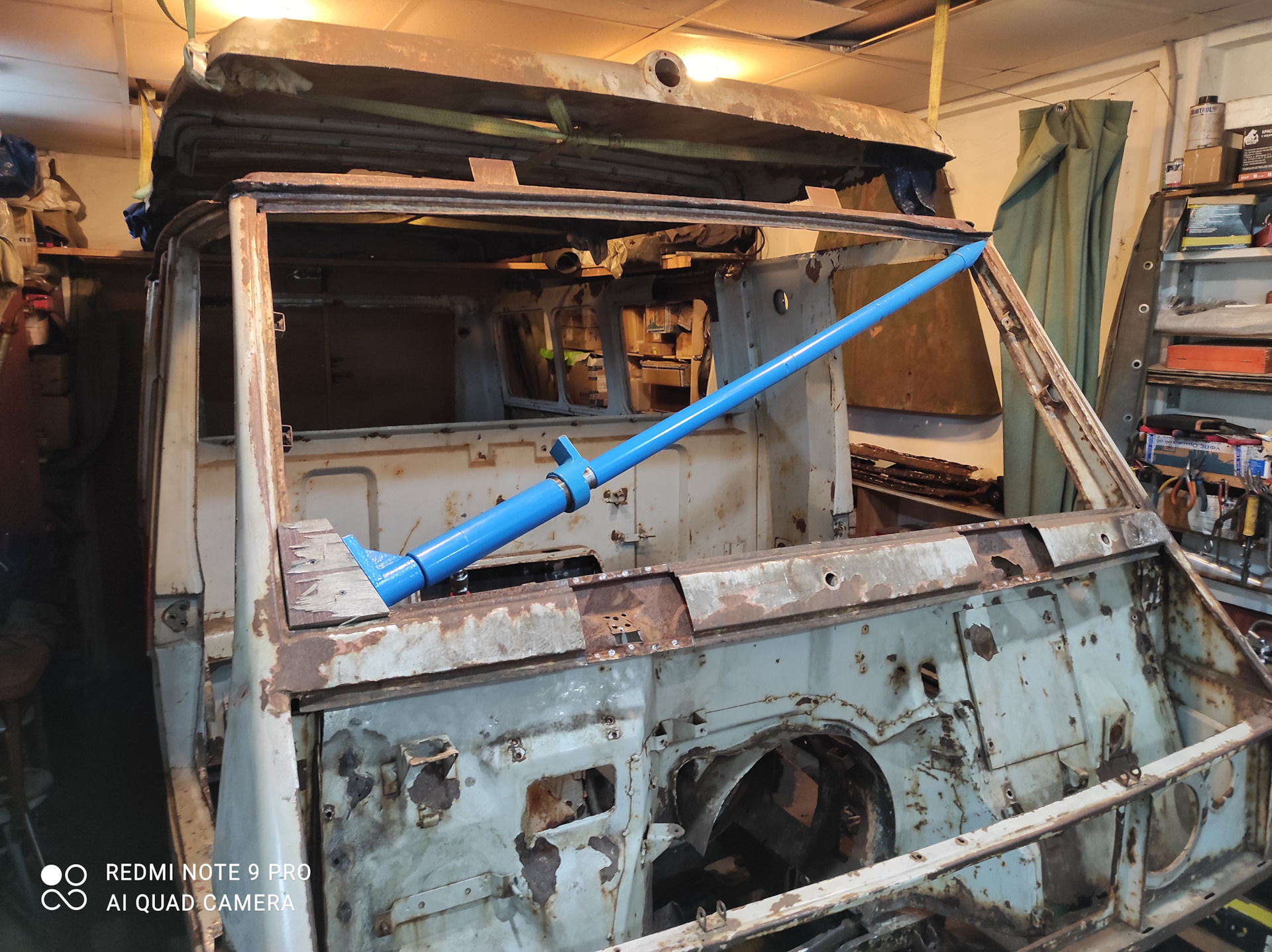 УАЗ-3972. Правка ветровой рамы — УАЗ-3972, 2,4 л, 1990 года | своими ...