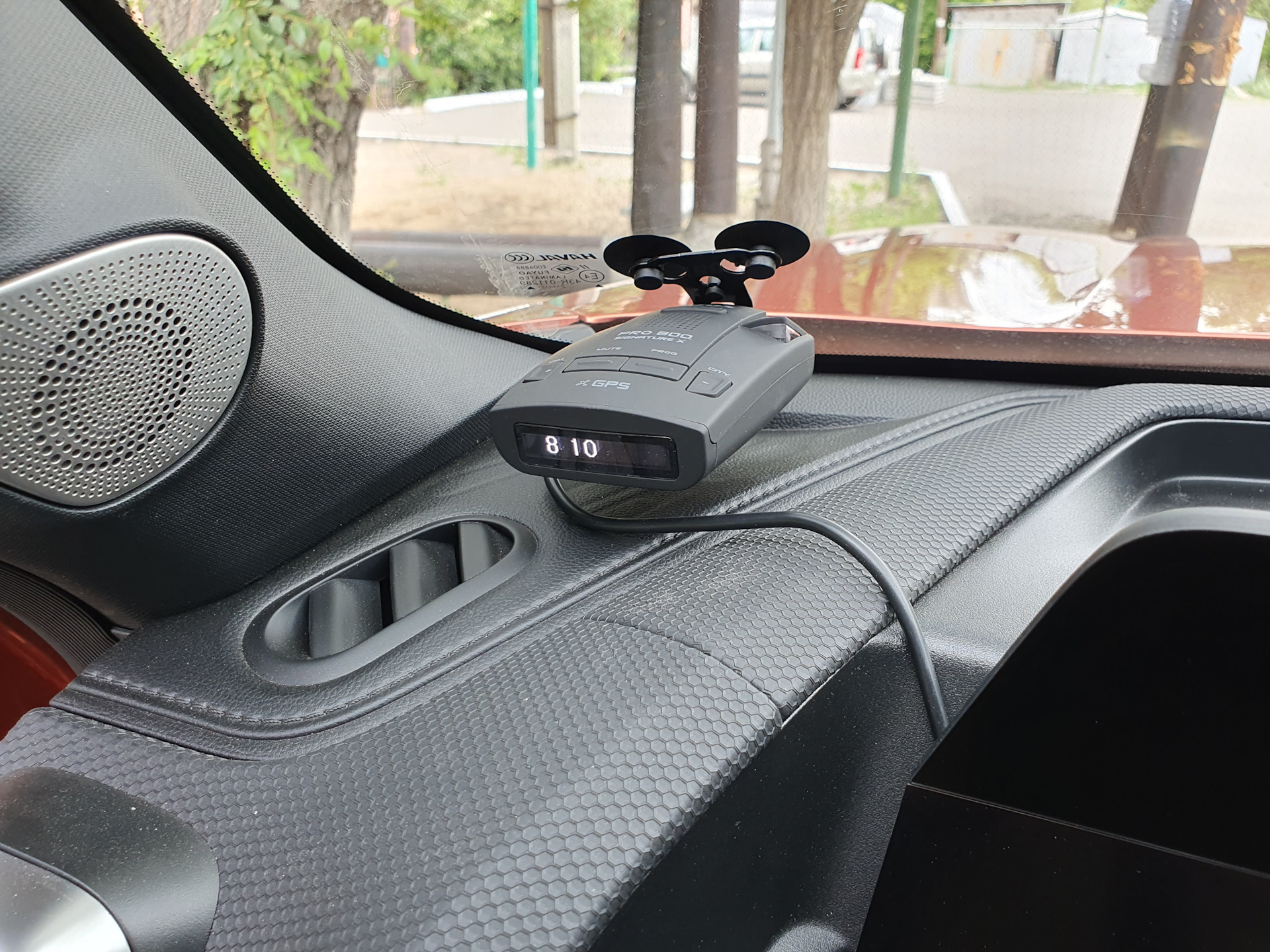 Радар — детектор — Haval Dargo, 2 л, 2023 года | аксессуары | DRIVE2