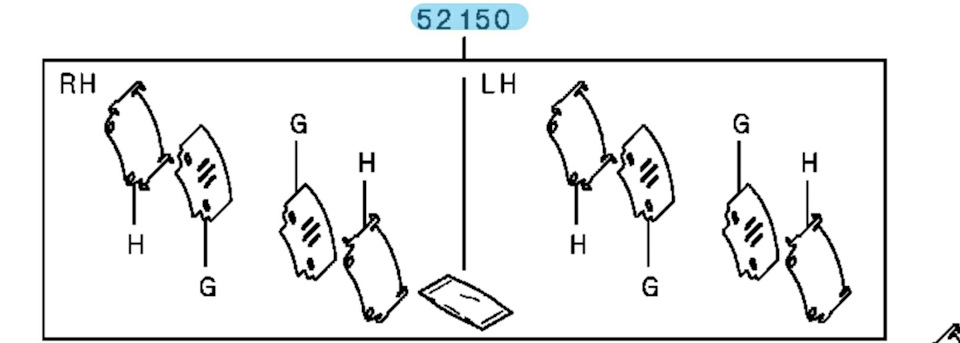 Термопластины для колодок. — Mitsubishi Outlander (3G), 3 л, 2017 года ...