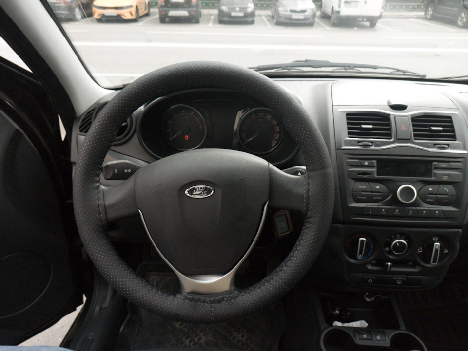Самостоятельный перешив руля — LADA Гранта Лифтбек (2-е поколение), 1,6 ...
