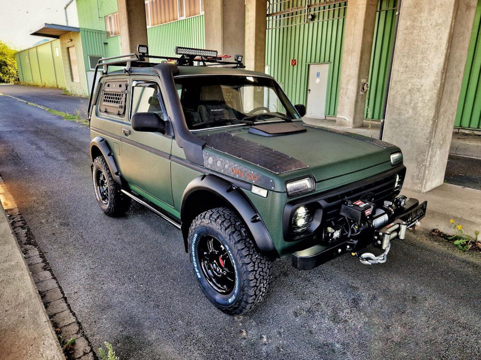 Тюнинг капота — Lada 4x4 3D, 1,7 л, 1996 года | тюнинг | DRIVE2