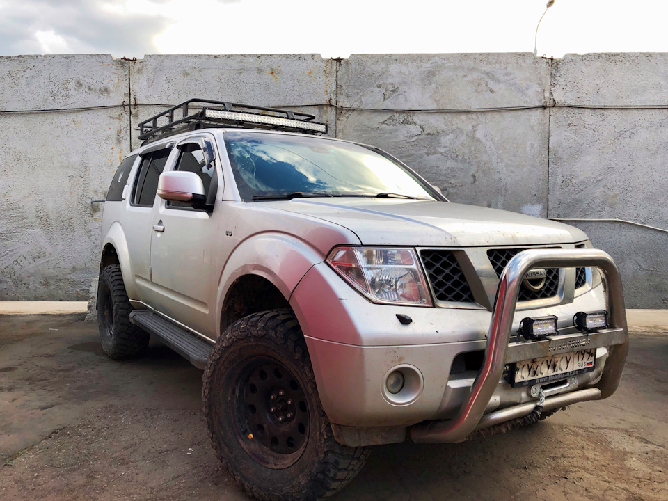 Ниссан Патфайндер R51 - Nissan Pathfinder (3G), 2,5 л, 2008 года наблюдение DRIV