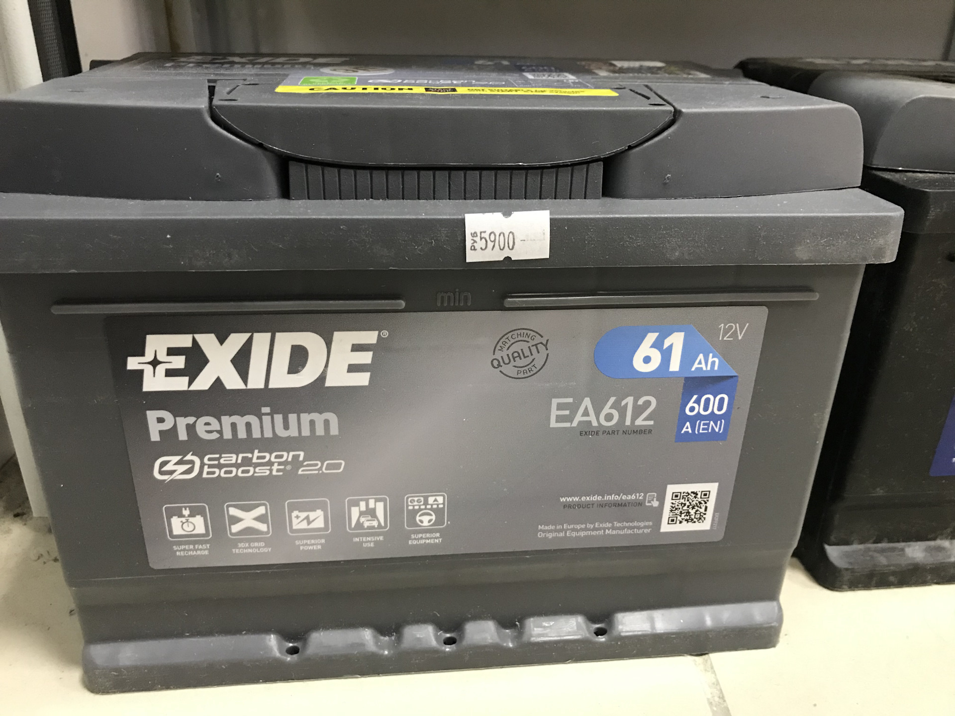 Exide ea612