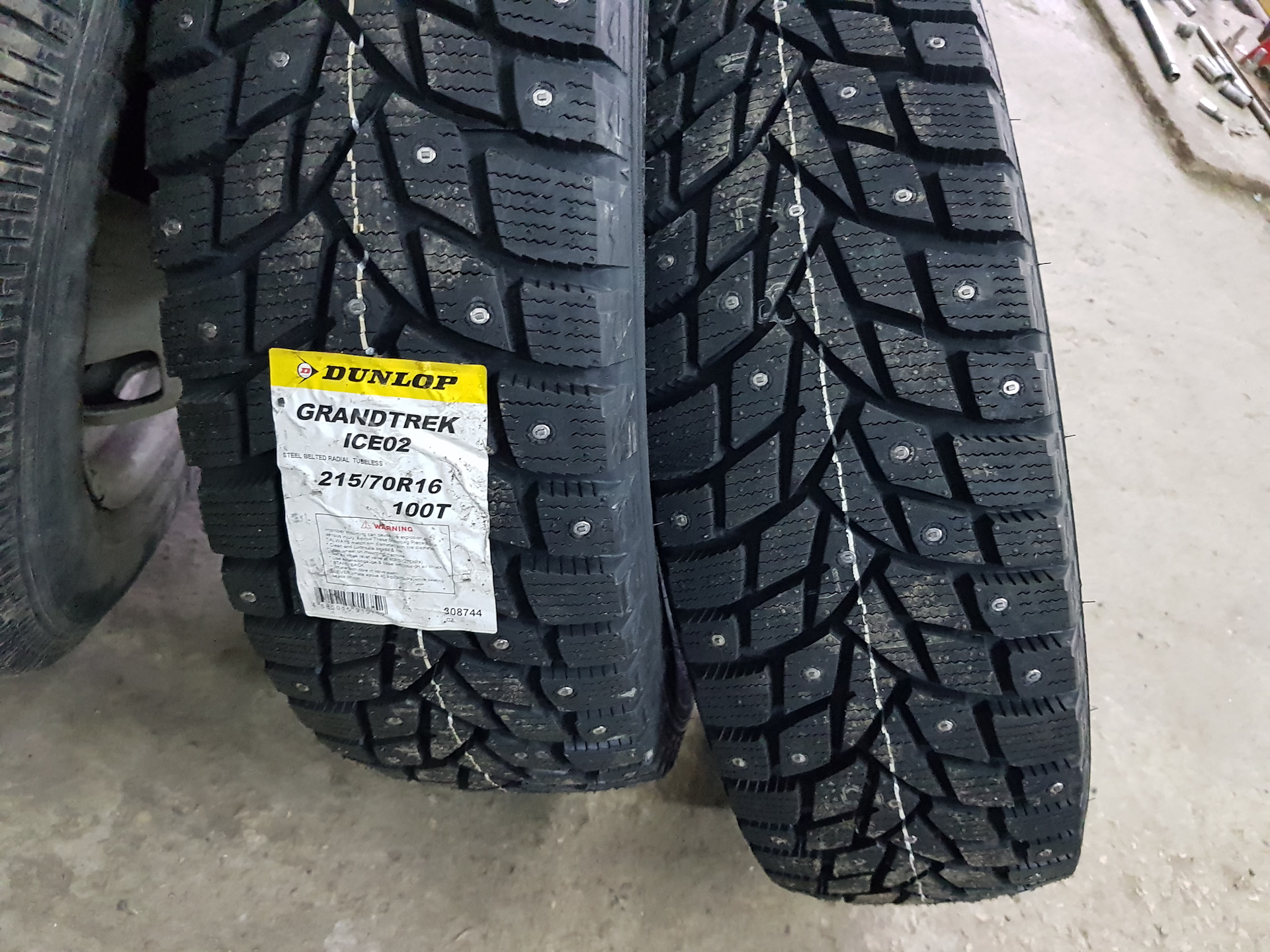 Шины dunlop grandtrek ice 02