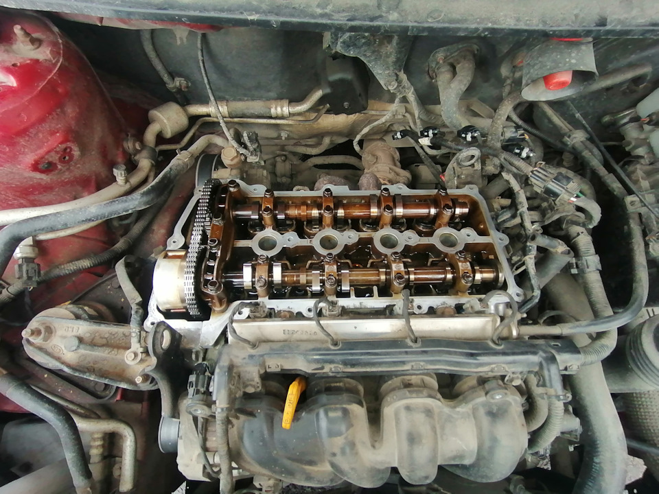 Растянулась цепь G4FC — KIA Cerato (2G), 1,6 л, 2009 года | наблюдение ...