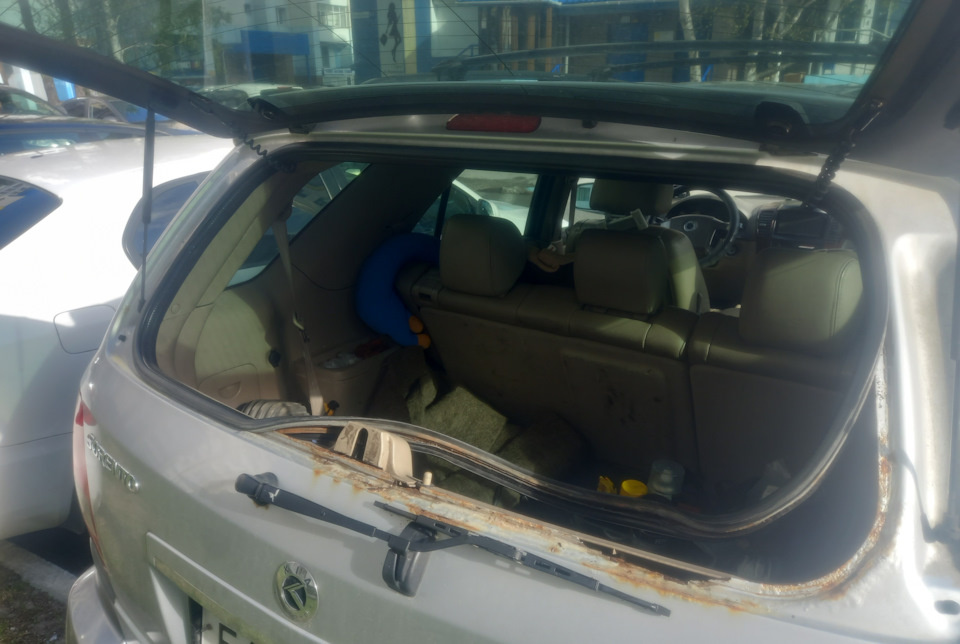 Коррозия задней двери, ремонтировать или менять? — KIA Sorento (1G), 2 ...