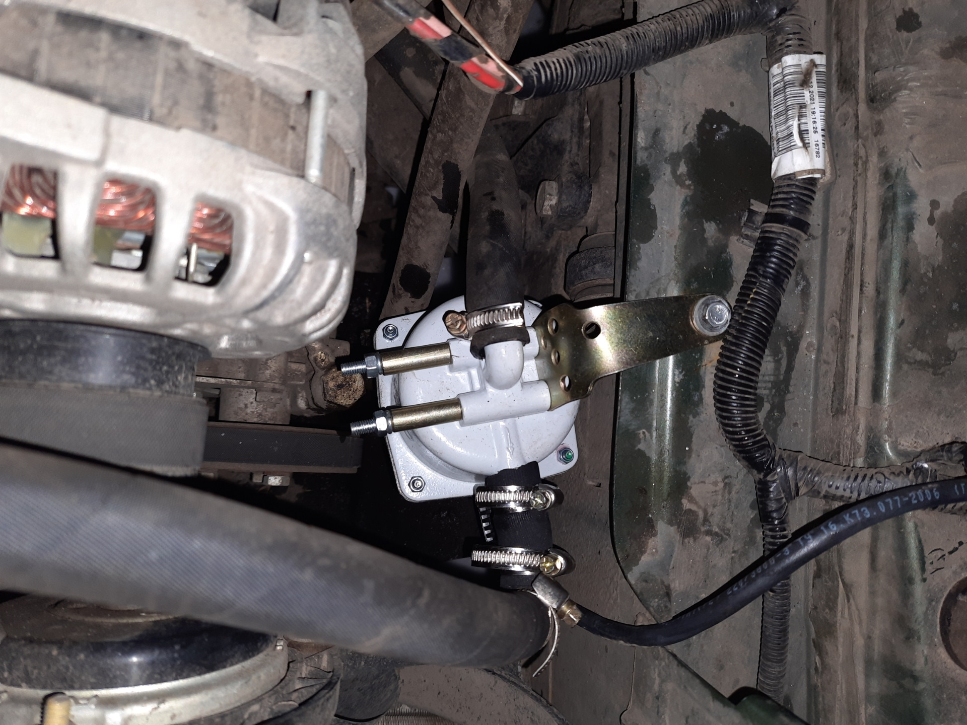 Подогрев двигателя часть 2 — Lada Niva Travel, 1,7 л, 2022 года ...