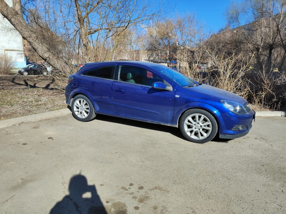 Летние шины — Opel Astra H GTC, 1,6 л, 2007 года | шины | DRIVE2