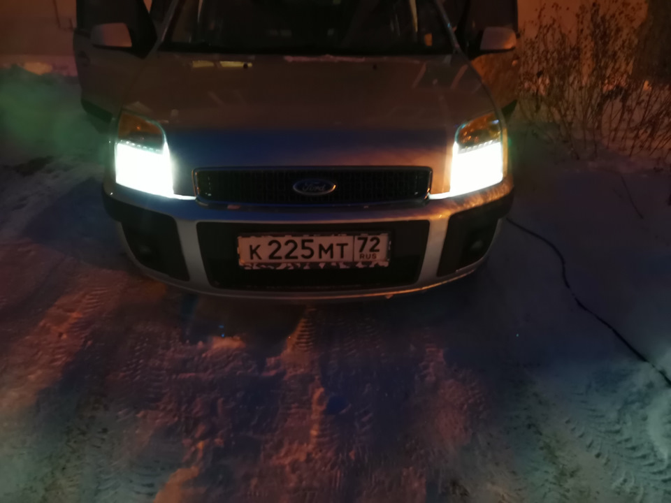 LED в габариты на перед (пока только в них) — Ford Fusion, 1,6 л, 2007 ...