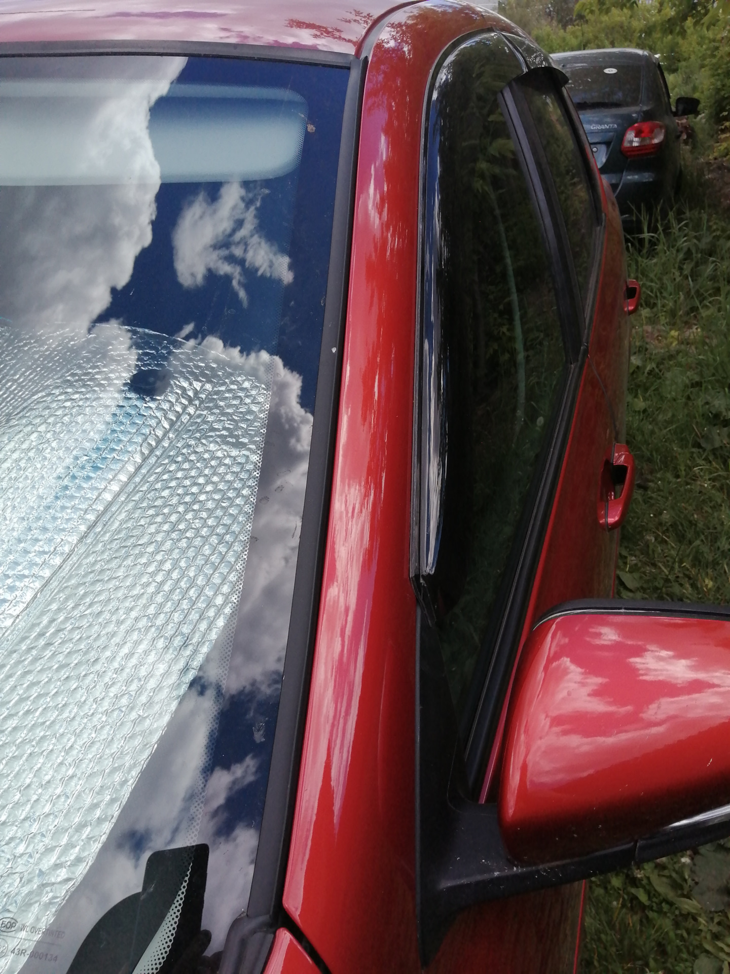 Водосток ветрового стекла, доплнительная масса Лада Гранта Лифтбек FL ...