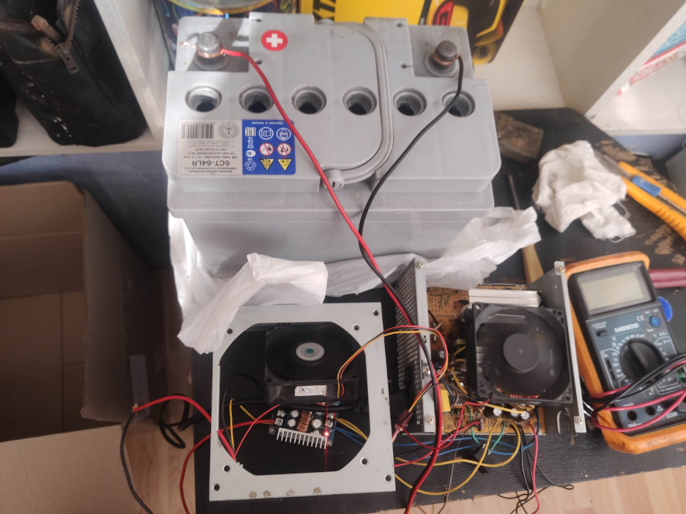 Зарядка из блока ATX ч2 — Volkswagen Bora, 2 л, 2001 года | электроника ...