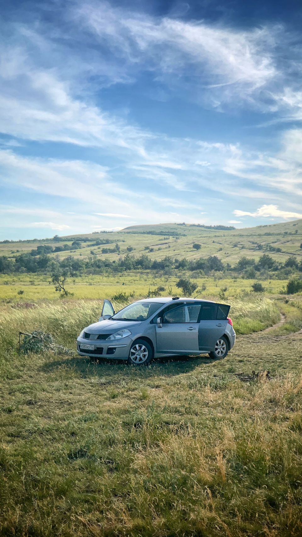 На полуостров — Nissan Tiida (1G), 2011 года | путешествие | DRIVE2