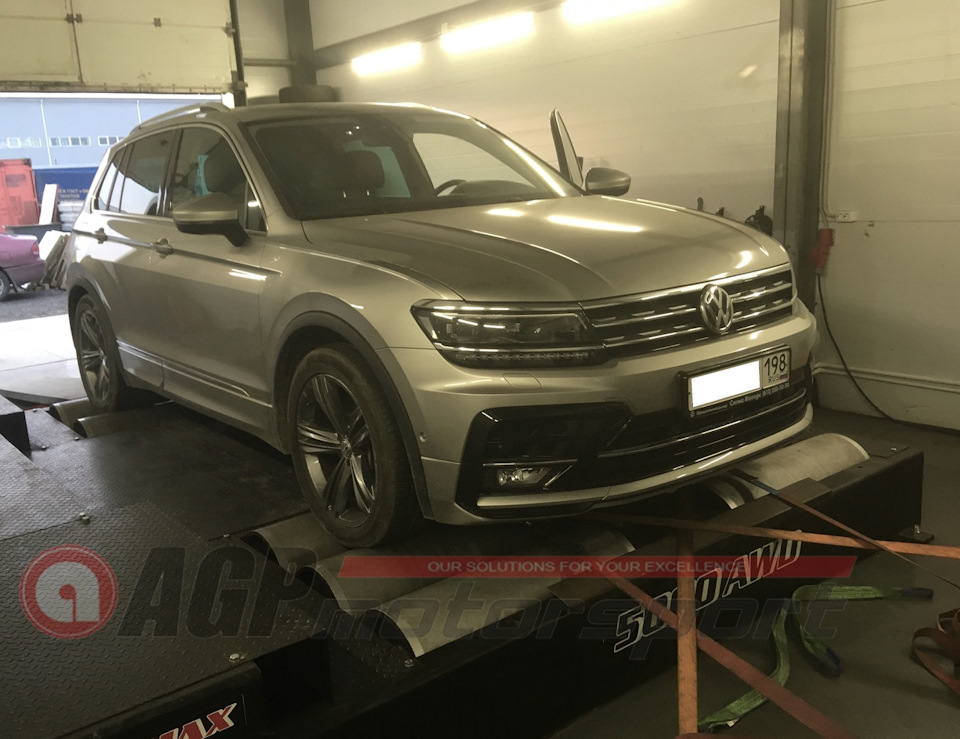 VW Tiguan 220hp 2018 Stage 1 — OGS Tuning на DRIVE2