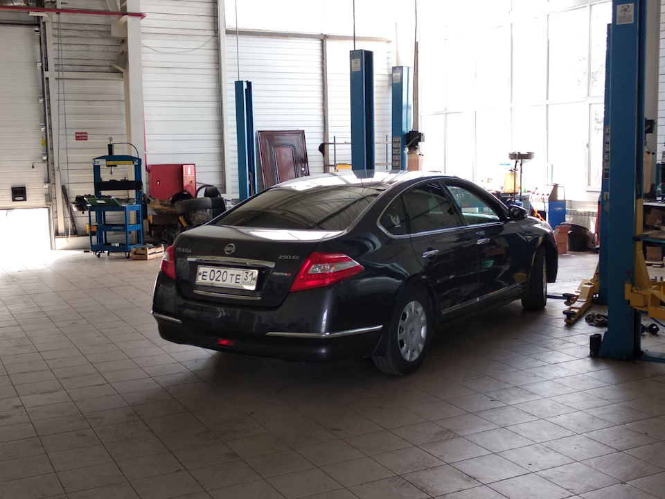 Небольшое ТО — Nissan Teana (J32), 2,5 л, 2008 года | плановое ТО | DRIVE2