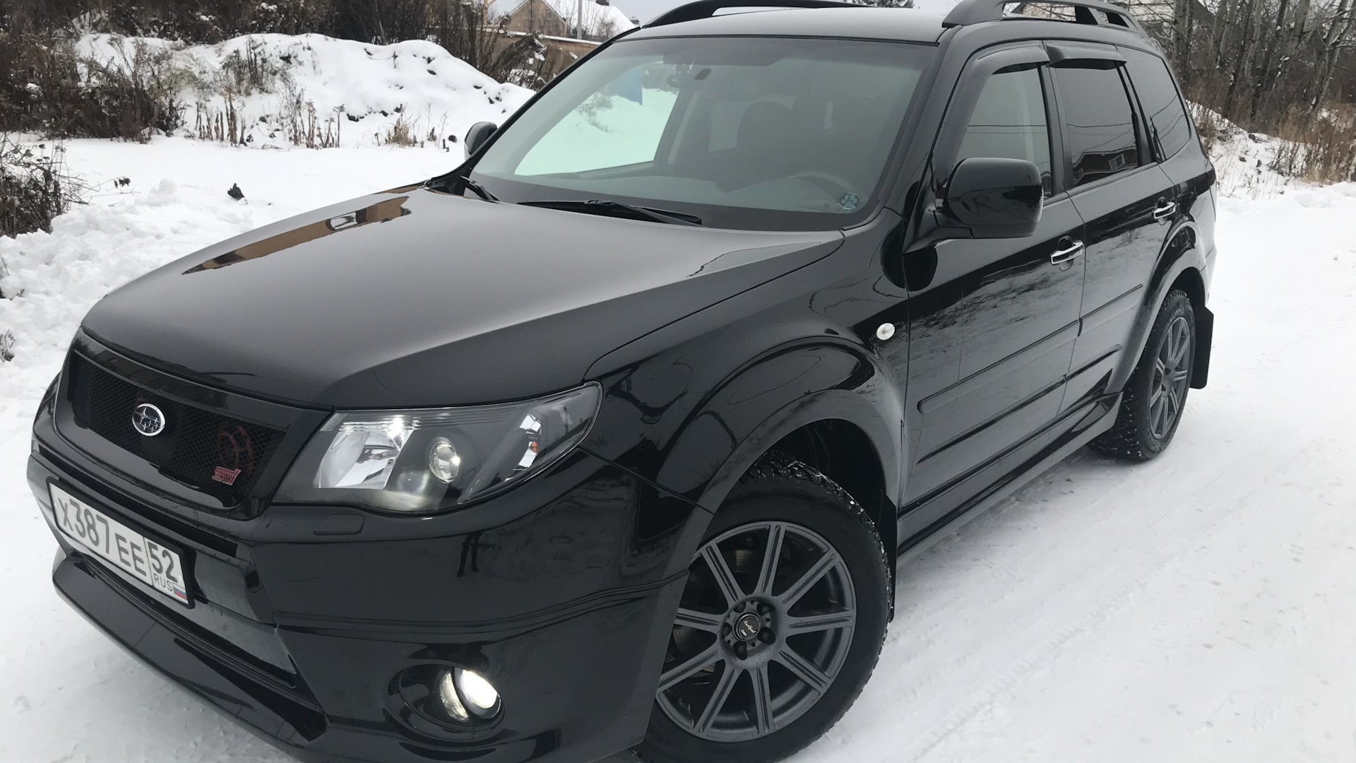 Subaru Forester (SH) 2.0 бензиновый 2008 | GDM Black на DRIVE2