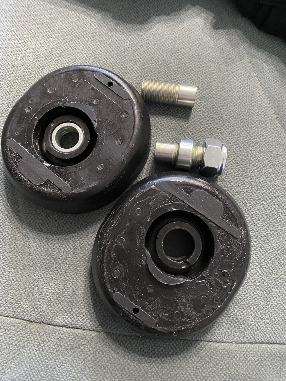 Опоры стойки передали салам — Peugeot 207 RC, 1,6 л, 2008 года ...
