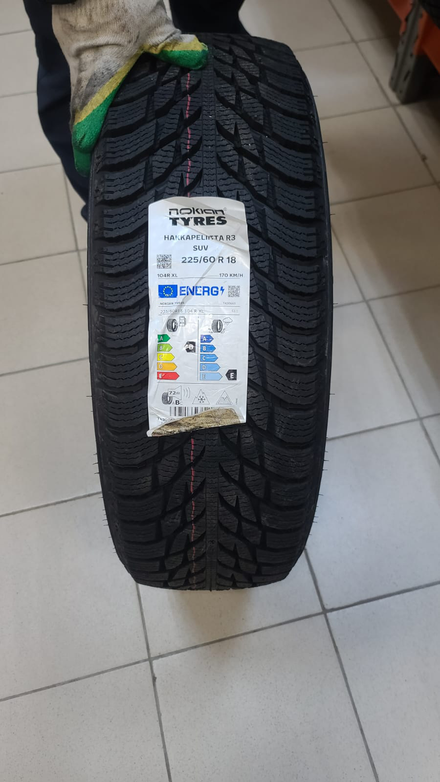 Выбор зимней резины nokian tyres hakkapeliitta r3 suv 225/60/18 ...