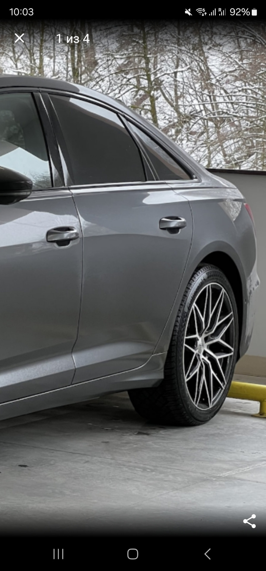 Фото в бортжурнале Audi A6 (C8)