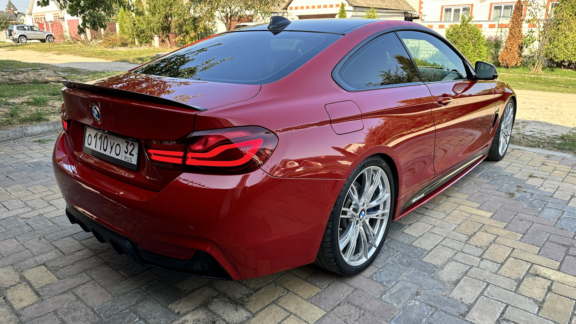 BMW 4 series (F32) 2.0 дизельный 2014 | Красная красивая машина на DRIVE2