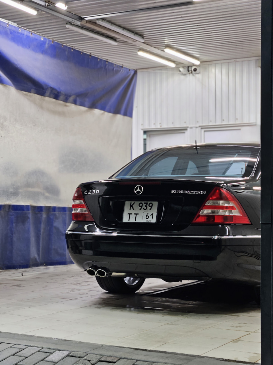 Фото в бортжурнале Mercedes-Benz C-Class (W203)