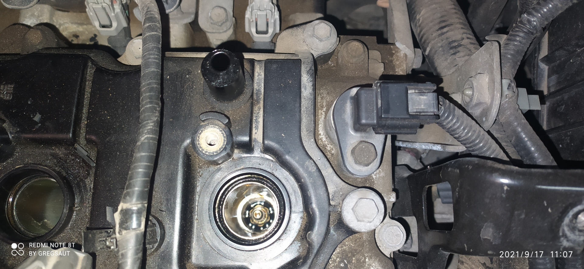 Поиски и Замена трубки Гур, замена сальников св.колодцев, датчиков ...