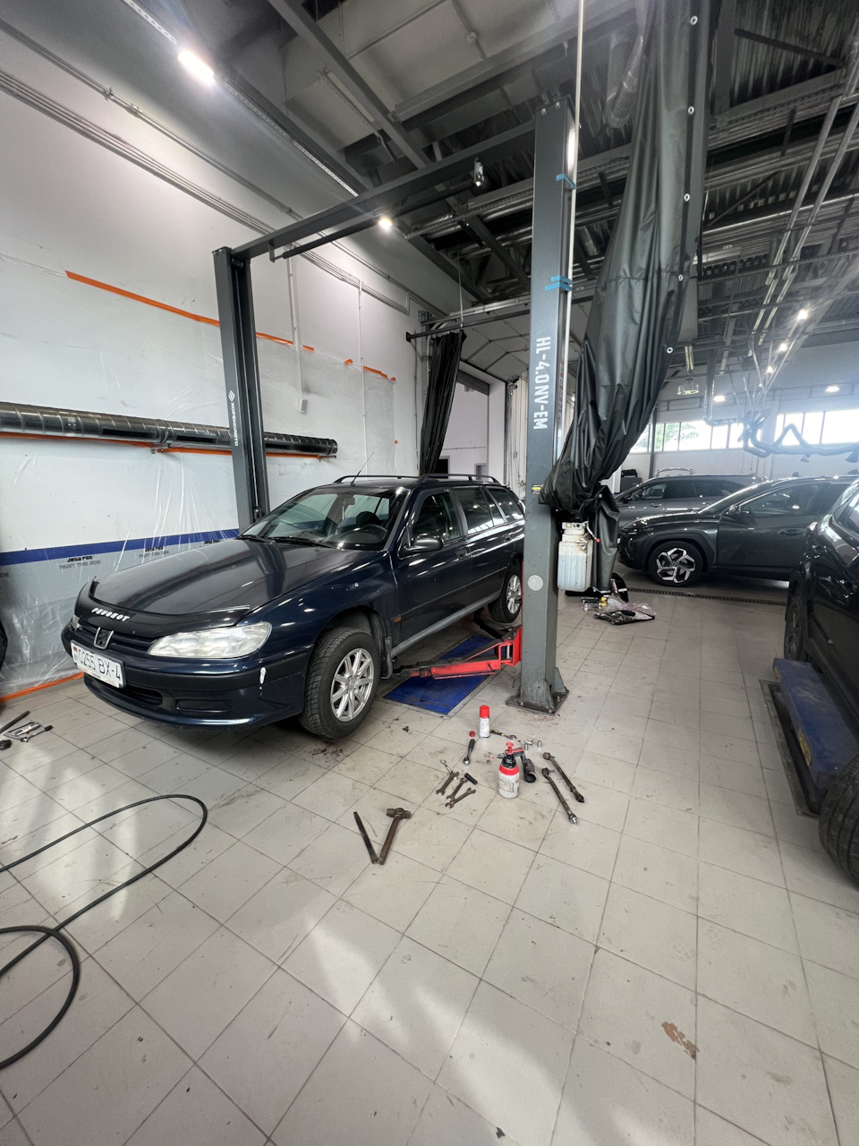 Рулевые тяги, наконечники, подвесной подшипник — Peugeot 406 Break, 1,9 ...