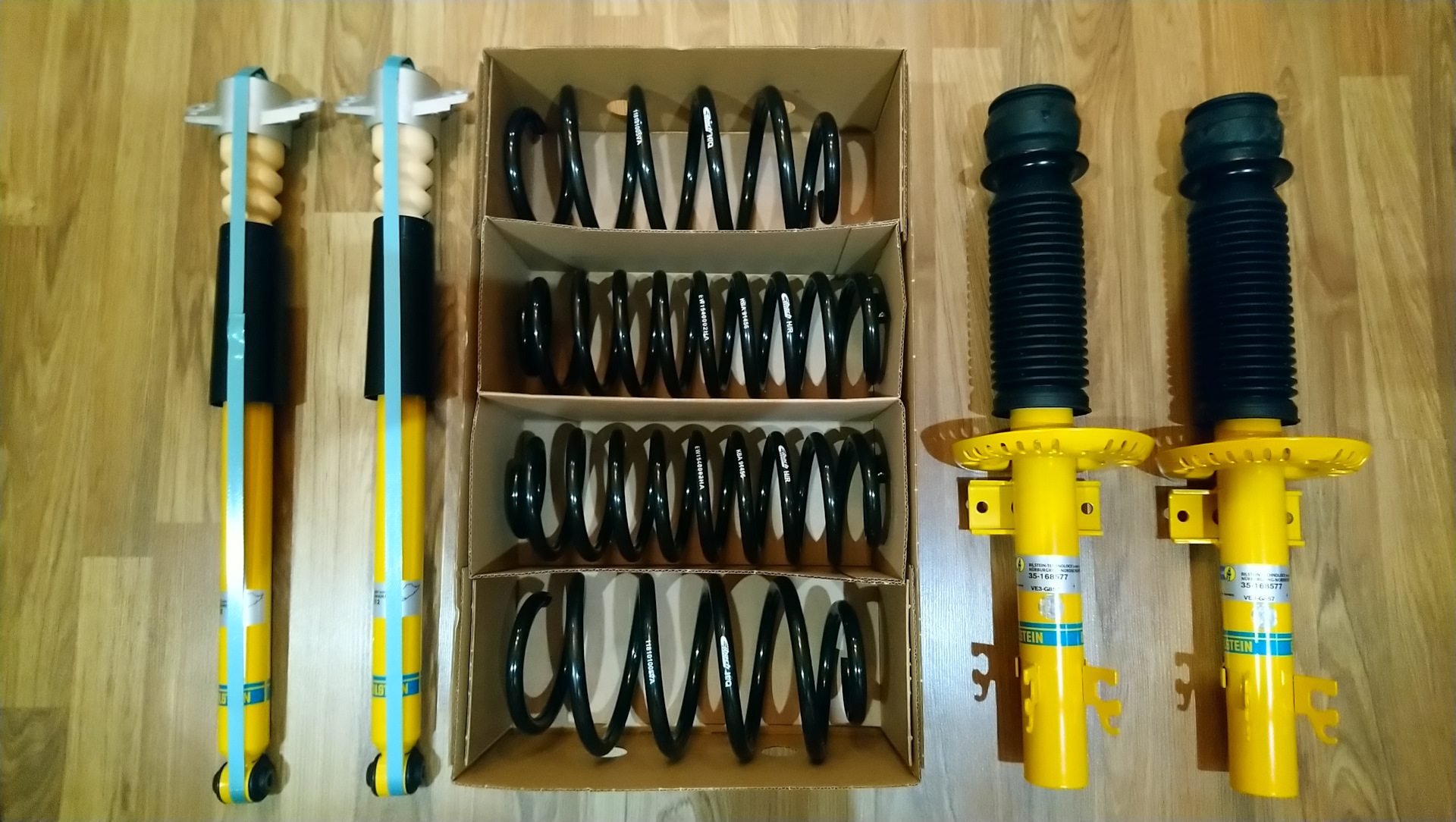 Покупка: Подвеска Eibach Bilstein B12 Pro-Kit на Skoda Rapid 1.4TSI — Skoda  Rapid (1G), 1,4 л, 2018 года | запчасти | DRIVE2