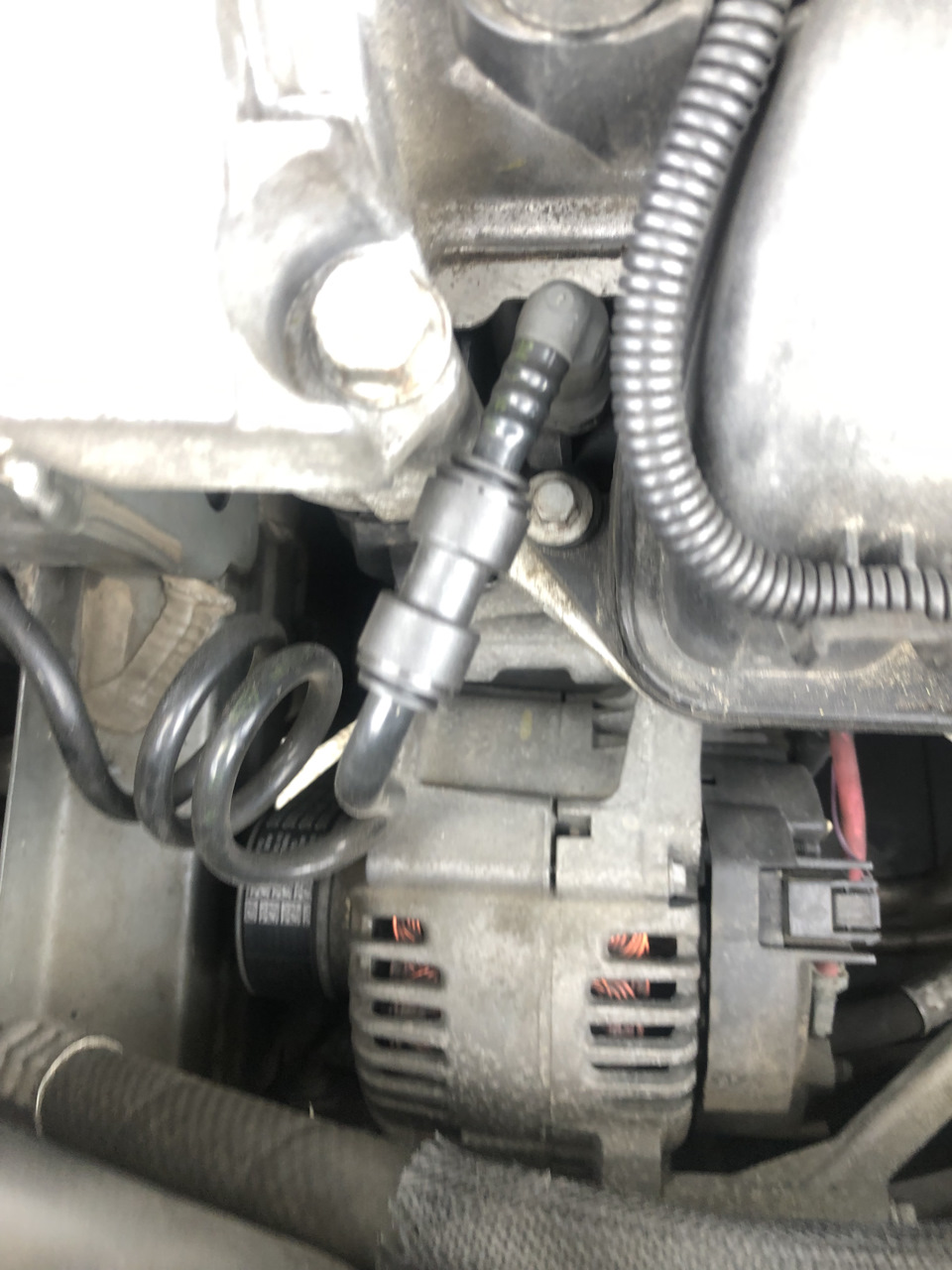 Топливна трубка високого тиску — Renault Megane II, 1,6 л, 2007 года ...
