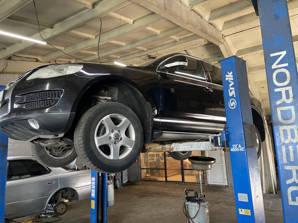 21. Замена масел в редукторах и раздатке. Туарег 1. — Volkswagen ...