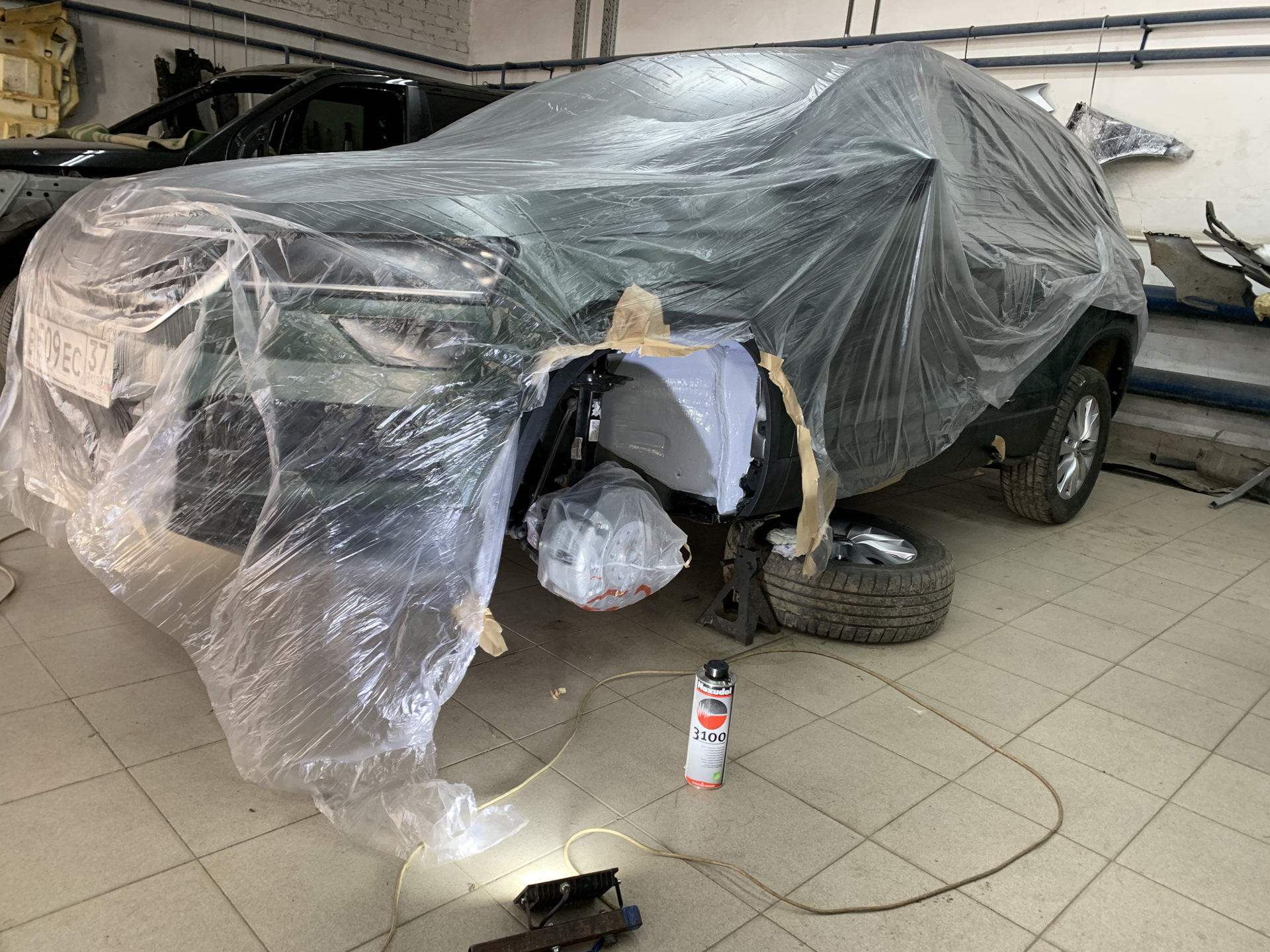 Жидкая шумоизоляция арок Auson Швеция — Skoda Karoq, 1,4 л, 2020 года ...