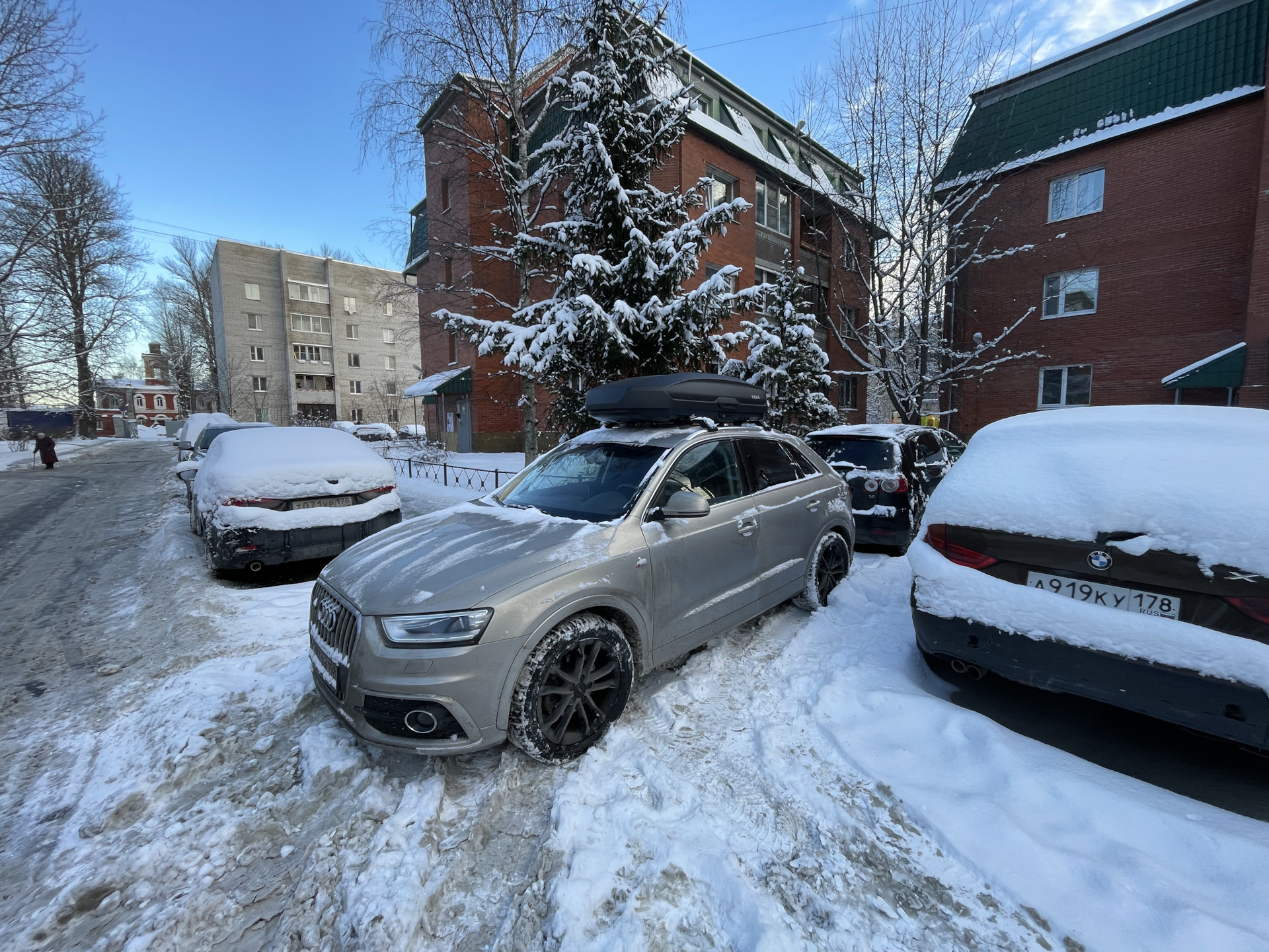 lux tavr 175 — Audi Q3 (1G), 2 л, 2013 года | аксессуары | DRIVE2