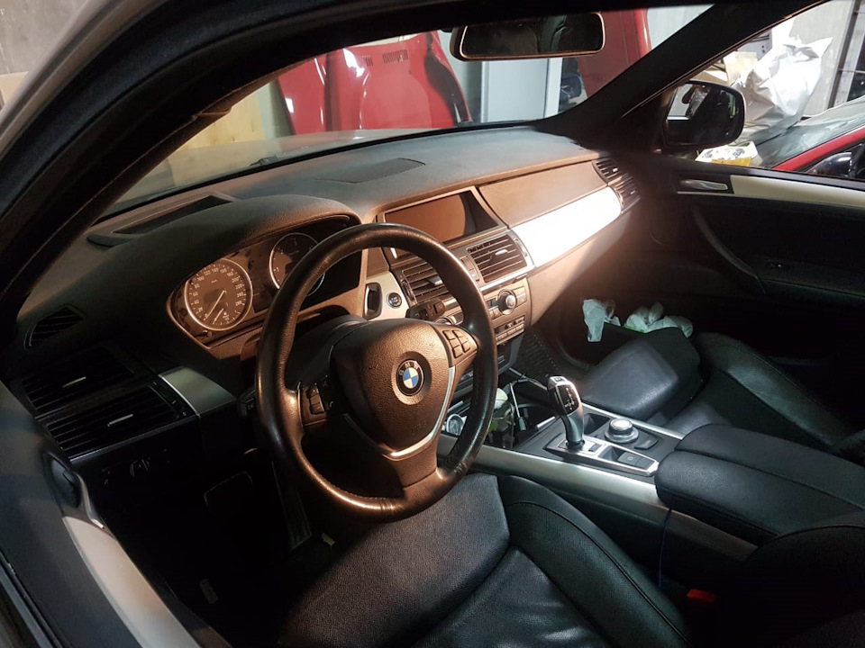 X5 E70 Опять ДТП ч.5 Ремонт (Торпедо) — BMW X5 (E70), 3 л, 2007 года ...
