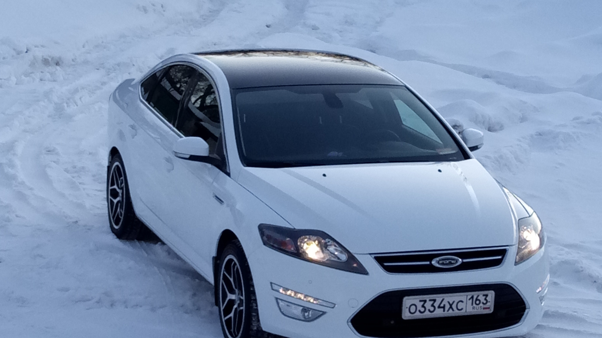 Ford Mondeo IV 2.3 бензиновый 2012 | Белый моня.🇷🇺 на DRIVE2