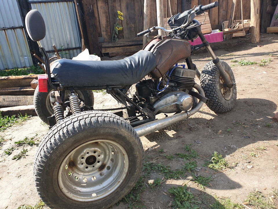 Реставрация Кастом трицикла порошком и пескоструем — Порошковая ...