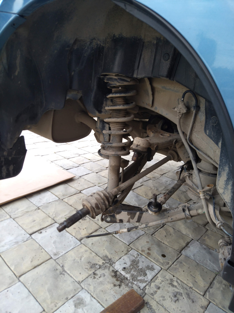 Замена заднего рычага и плавающего сайлентблока — Subaru Forester (SH ...