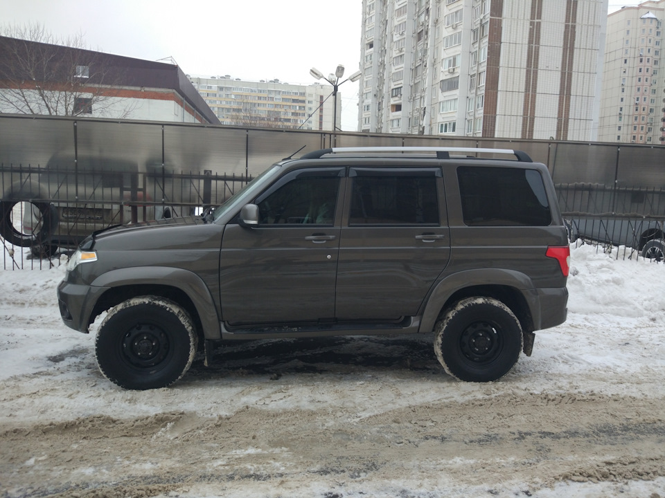 Тонировка уаз патриот своими руками