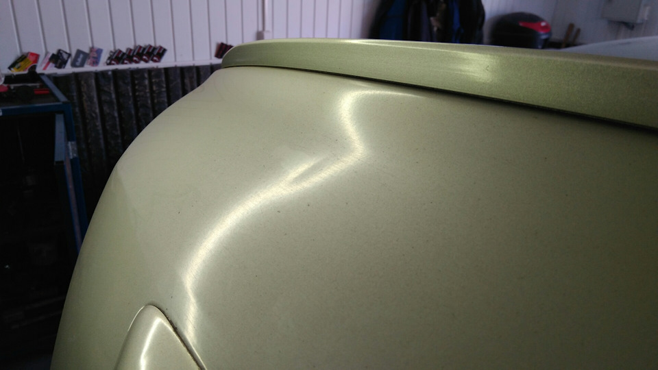 Беспокрасочное удаление вмятин — Toyota Avensis II, 1,8 л, 2004 года ...