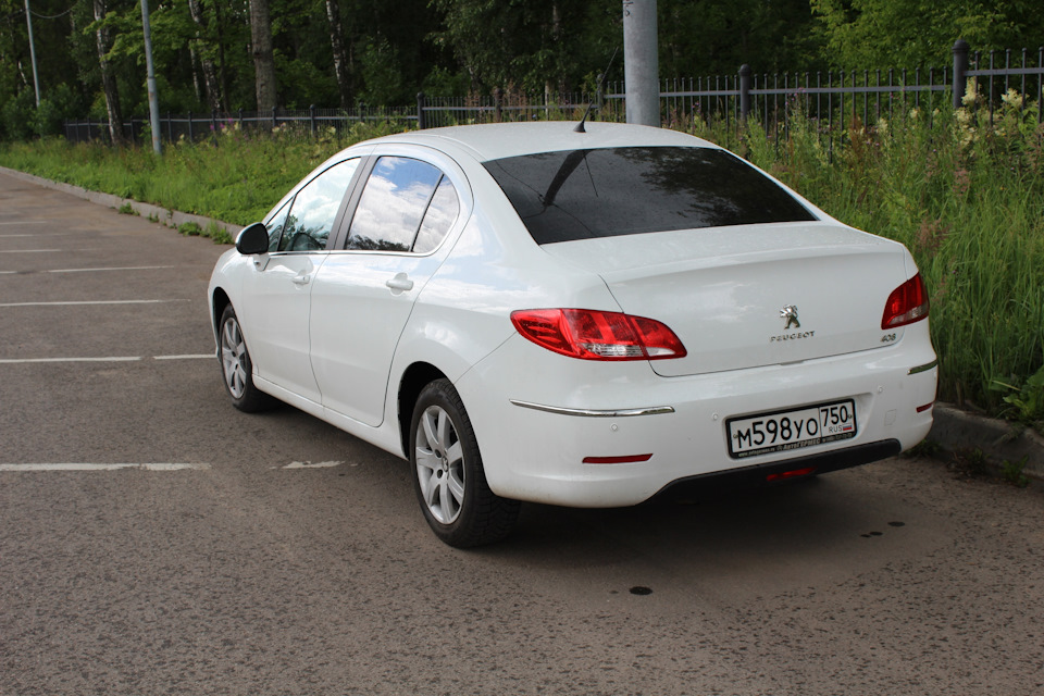 Задний фонарь. — Peugeot 408, 1,6 л, 2012 года | электроника | DRIVE2
