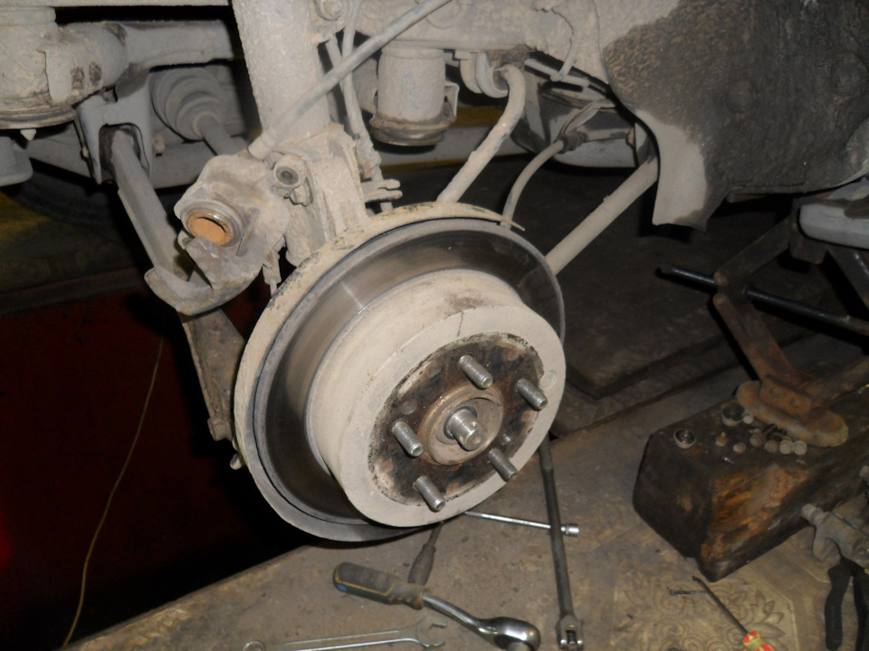 Перетряс задней подвески. — Hyundai Tucson (JM), 2 л, 2007 года ...
